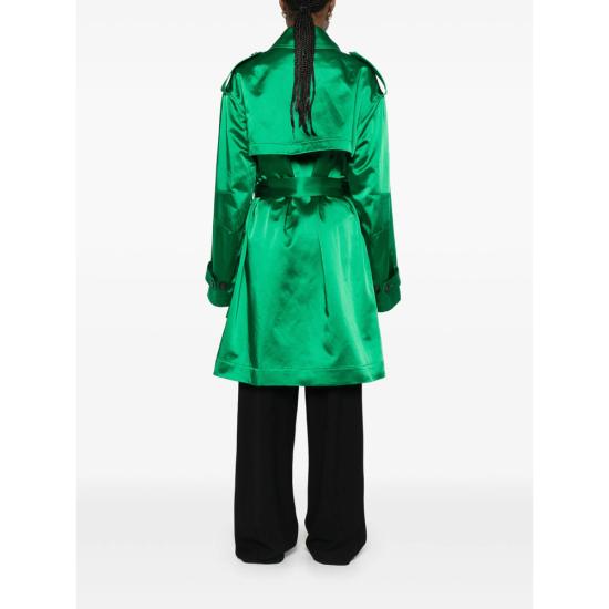 26SS 드리스 반 노튼 트렌치 코트 3304 010287 604 GREEN - DRIES VAN NOTEN