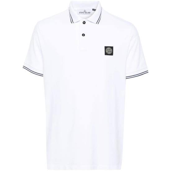 26SS 스톤 아일랜드 폴로 티셔츠 152200010 S0018 V1001 WHITE