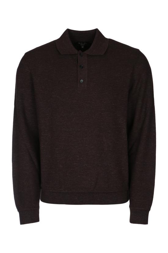 26SS 로로피아나 폴로 티셔츠 FAQ6878 H13R COCOA DUST MEL