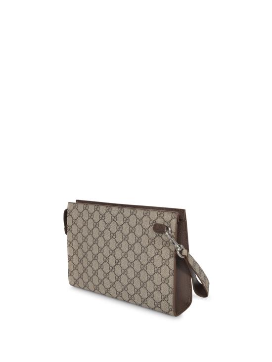 26FW 구찌 바이컬러 올오버 GG 파우치 768255 FACQC 9773 Beige - GUCCI