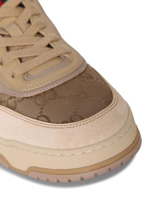 26FW 구찌 스웨이드 스니커즈 831661 AAEX3 9646 Beige - GUCCI