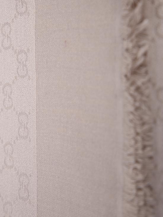 26FW 구찌 GG 울 실크 자카드 숄 809499 4G930 1400 Black - GUCCI