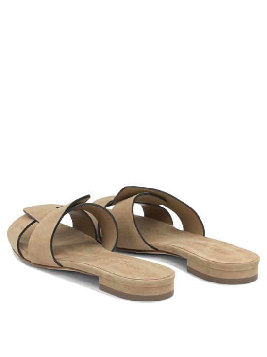 26SS 세르지오 레반테시 뮬/슬리퍼 ARIA6CAMOSCIO SAND Beige - SERGIO LEVANTESI