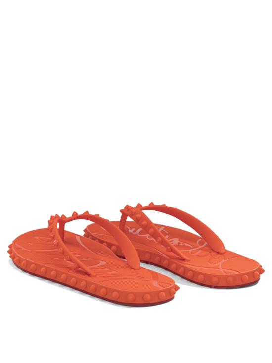 26SS 크리스챤 루부탱 뮬/슬리퍼 1230961O431 Orange - CHRISTIAN LOUBOUTIN