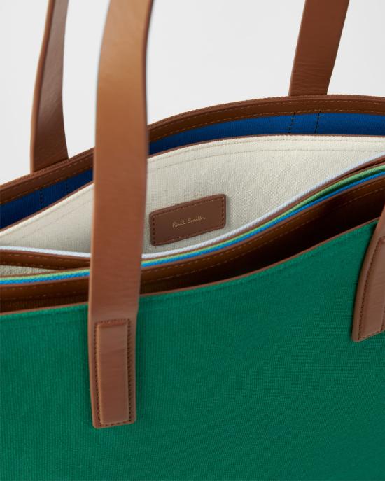 26SS 폴 스미스 숄더백 M1A 8291 UCTOTE 30 VERDE MULTI - PAUL SMITH