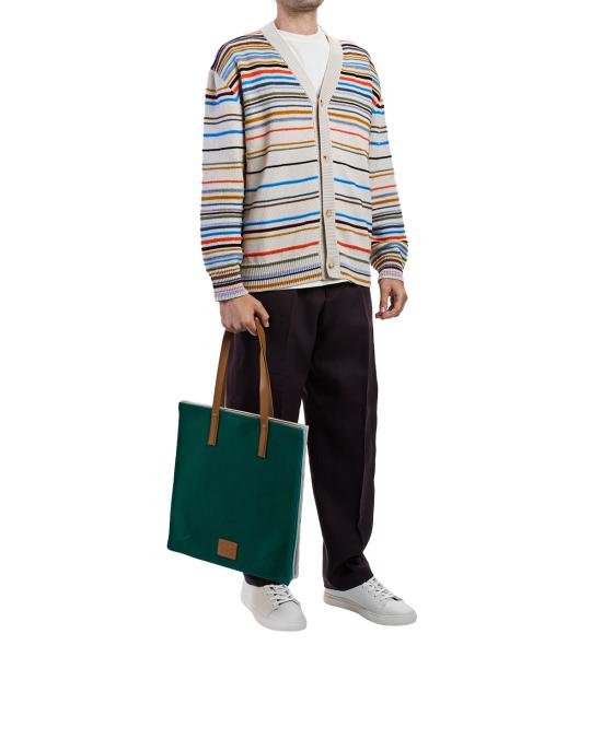 26SS 폴 스미스 숄더백 M1A 8291 UCTOTE 30 VERDE MULTI - PAUL SMITH