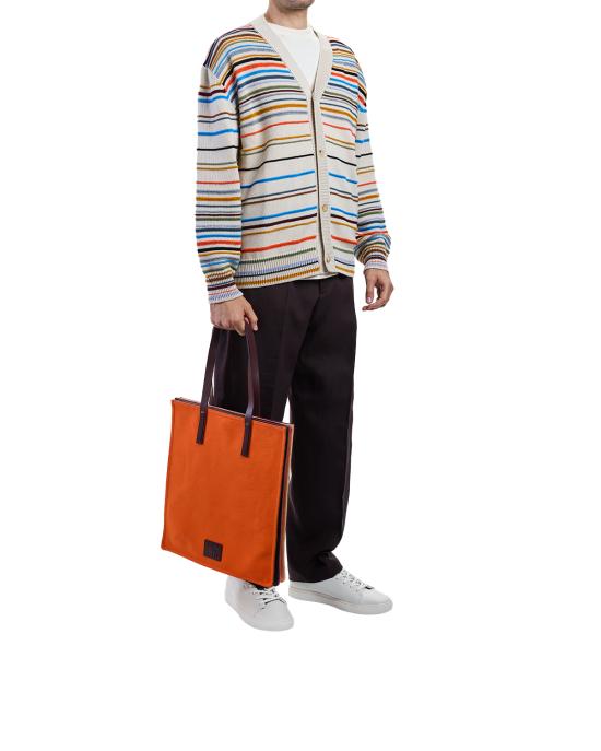 26SS 폴 스미스 숄더백 M1A 8291 UCTOTE 16 ARANCIONE MULTI - PAUL SMITH