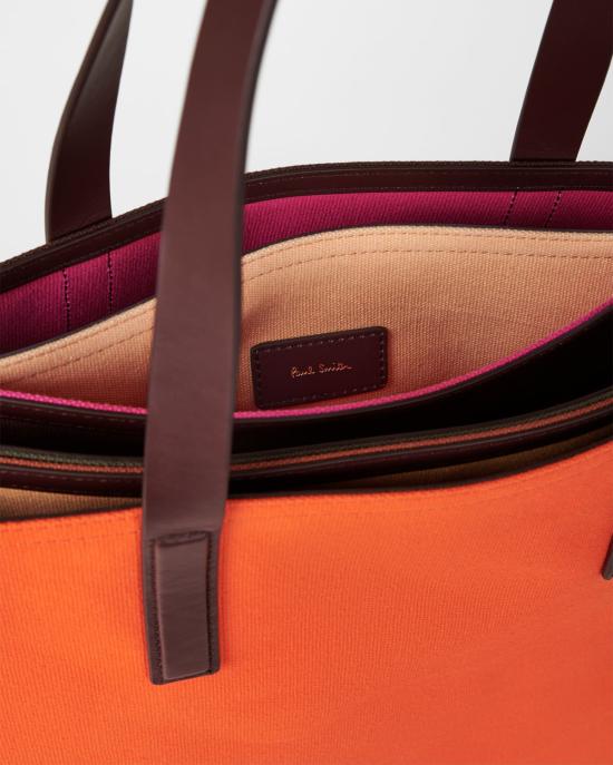 26SS 폴 스미스 숄더백 M1A 8291 UCTOTE 16 ARANCIONE MULTI - PAUL SMITH