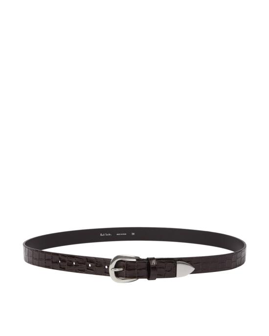 26SS 폴 스미스 가죽 벨트 M1A 8295 USHCRO 68 MARRONE