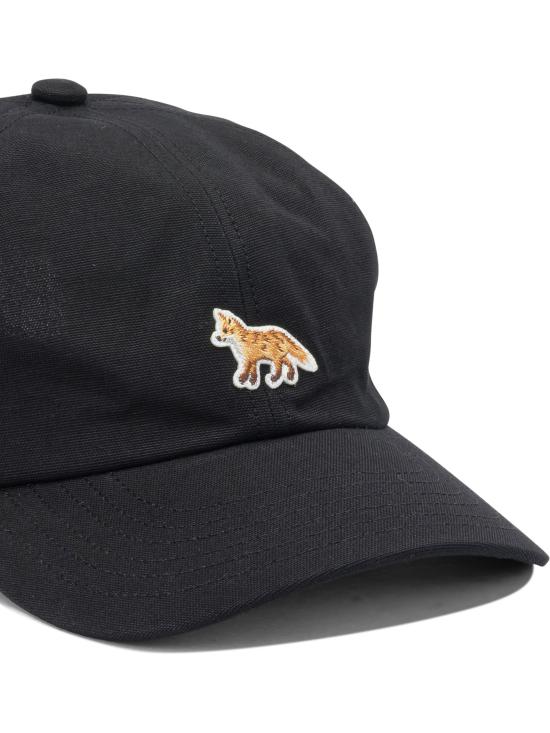 26SS 메종키츠네 베이비 폭스 캡 OW06109WB0026P199 Black - MAISON KITSUNE