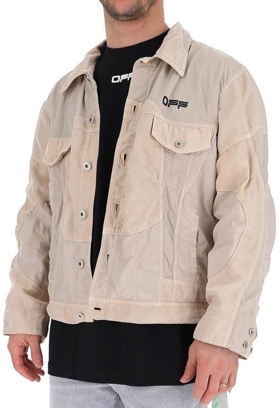  오프화이트 셔츠 OMKI010S20I02026 BEIGE - OFF WHITE