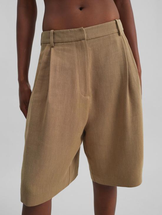 26SS 더프랭키샵 숏팬츠 MARFA SHFS213206CAMEL Beige - THE FRANKIE SHOP