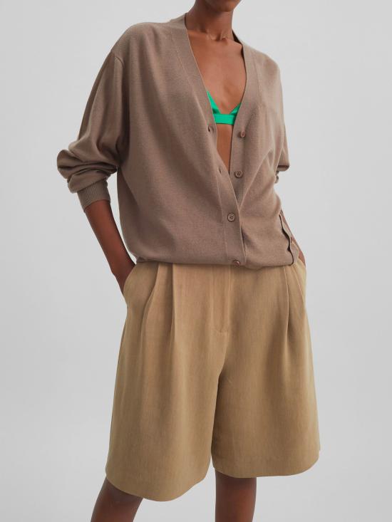 26SS 더프랭키샵 숏팬츠 MARFA SHFS213206CAMEL Beige - THE FRANKIE SHOP