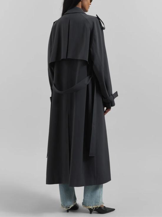 26SS 더프랭키샵 트렌치 코트 VEYRON TRFS21889102 Grey - THE FRANKIE SHOP