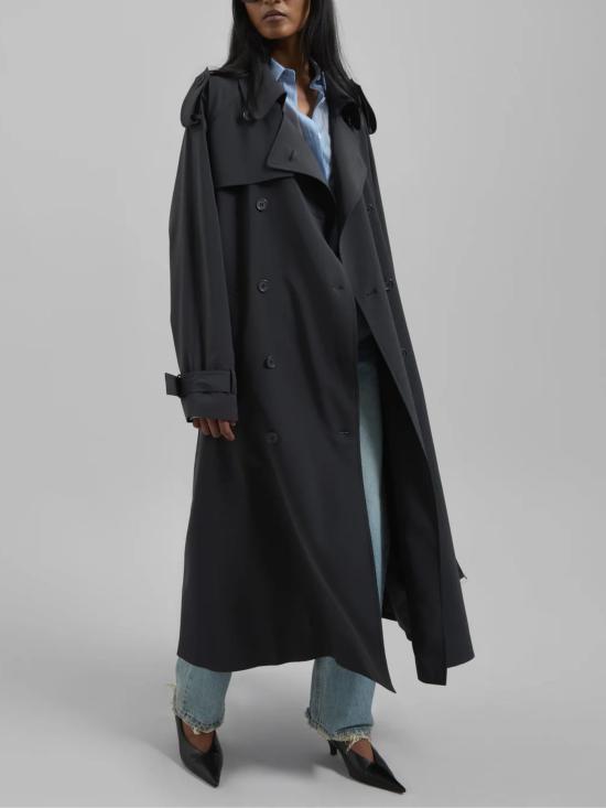 26SS 더프랭키샵 트렌치 코트 VEYRON TRFS21889102 Grey - THE FRANKIE SHOP