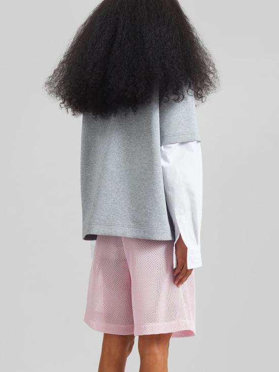 26SS 더프랭키샵 반팔 티셔츠 SCOOB TSFS21808107GREYMELANGE Grey - THE FRANKIE SHOP