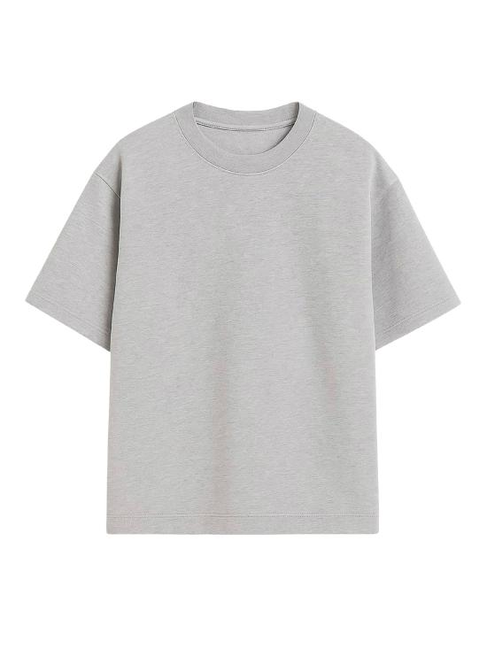 26SS 더프랭키샵 반팔 티셔츠 SCOOB TSFS21808107GREYMELANGE Grey