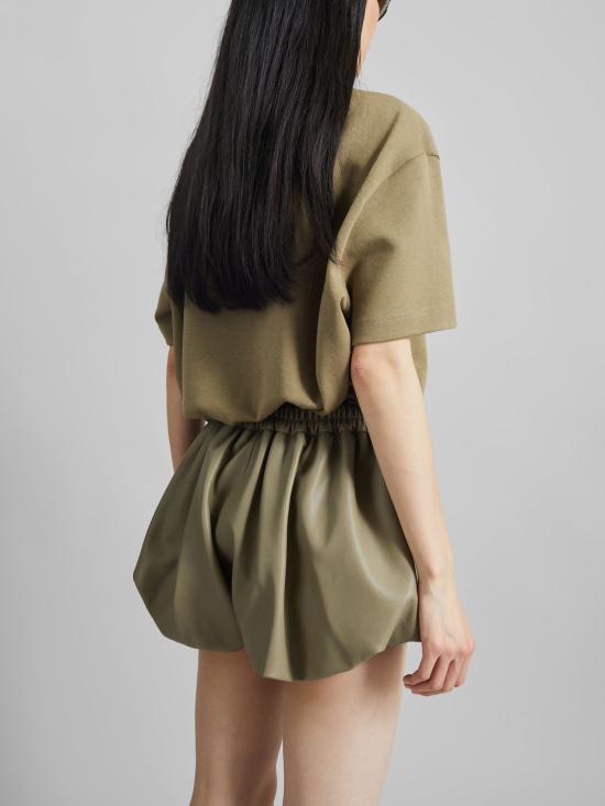 26SS 더프랭키샵 숏팬츠 ALINA SHFS21906430 Green - THE FRANKIE SHOP