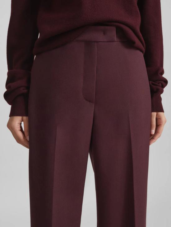 26SS 더프랭키샵 스트레이트 팬츠 LENORA PAFS21522711 Bordeaux - THE FRANKIE SHOP