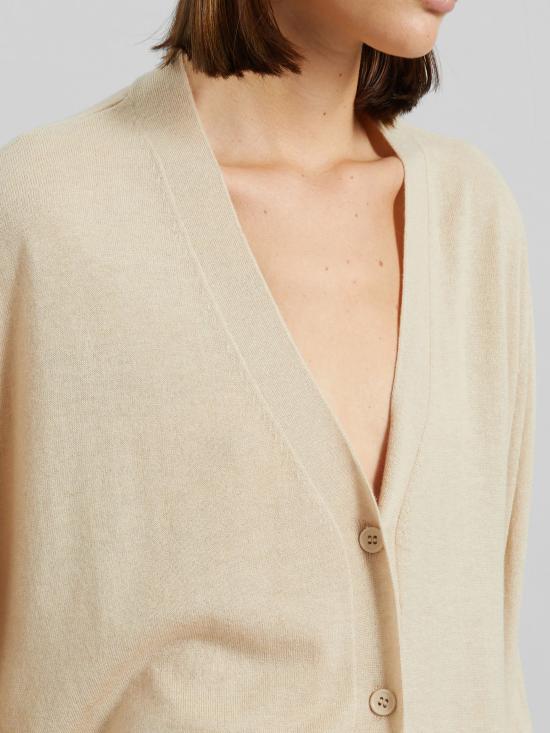 26SS 더프랭키샵 가디건 ZINA CAFS22138206 Beige - THE FRANKIE SHOP