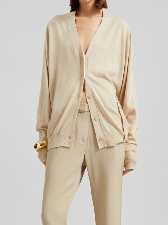 26SS 더프랭키샵 가디건 ZINA CAFS22138206 Beige - THE FRANKIE SHOP