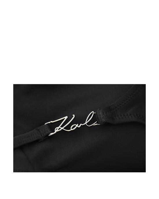  칼라거펠트 비키니 수영복 241W2201 999 black NERO - KARL LAGERFELD