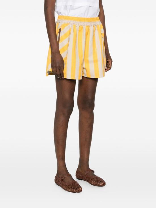 26SS 펜디 숏팬츠 FLP896 AOHUF1W0T Yellow - FENDI