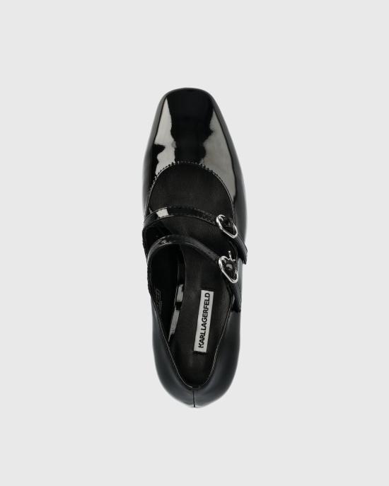  칼라거펠트 힐/펌프스 KL31613 1BP black patent leather NERO - KARL LAGERFELD