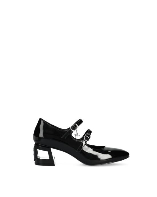  칼라거펠트 힐/펌프스 KL31613 1BP black patent leather NERO