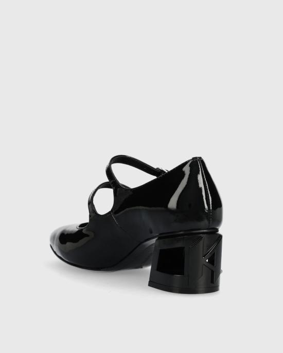  칼라거펠트 힐/펌프스 KL31613 1BP black patent leather NERO - KARL LAGERFELD