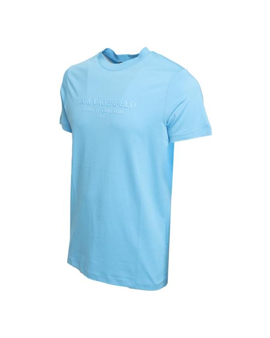  칼라거펠트 반팔 티셔츠 755057 532224 630 blue - KARL LAGERFELD