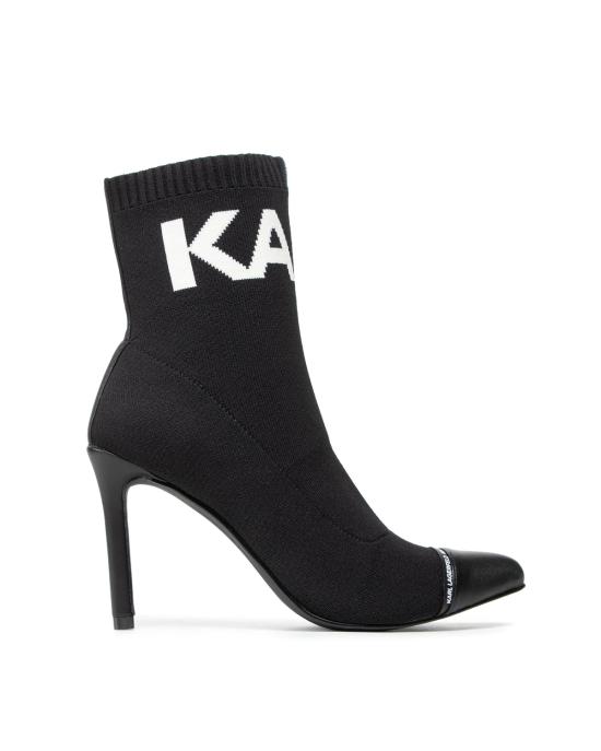  칼라거펠트 부츠 KL31361A K00 black Knit Textile NERO