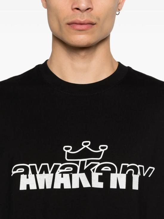 26SS 어웨이크 NY 반팔 티셔츠 AWK SP26 TS009 BL Black - AWAKE NY
