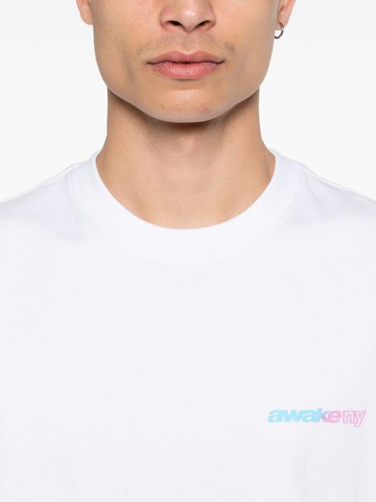 26SS 어웨이크 NY 반팔 티셔츠 AWK SP26 TS008 WH White - AWAKE NY