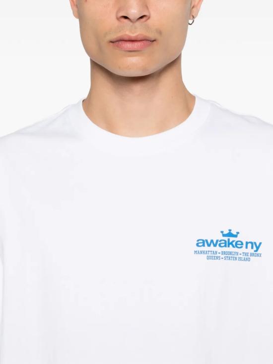 26SS 어웨이크 NY 반팔 티셔츠 AWK SP26 TS003 WH White - AWAKE NY