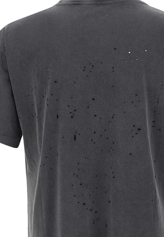 26SS 새티스파이 모스테크 티셔츠 11006 00A16 Aged black - SATISFY