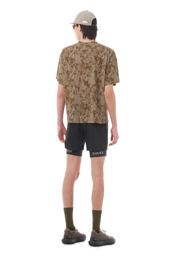 26SS 새티스파이 반팔 티셔츠 11079 59F01 Camo - SATISFY