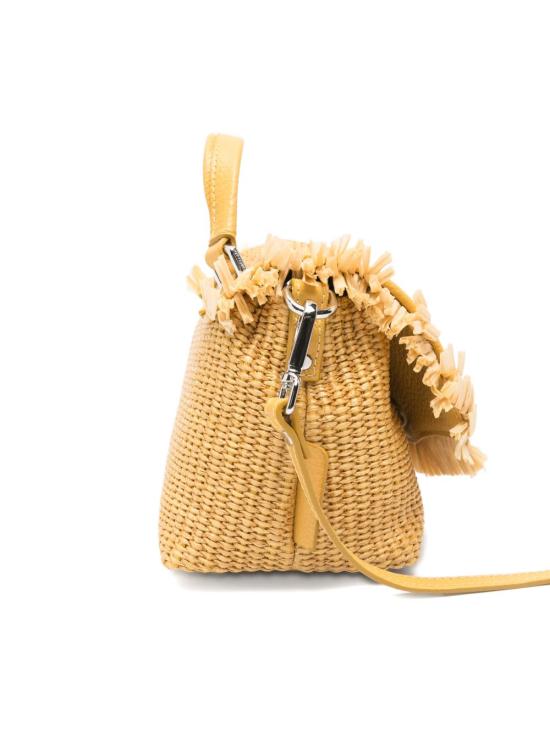 26SS 자넬라토 토트백 070810BABY VIMINIZ1027 Giallo - ZANELLATO