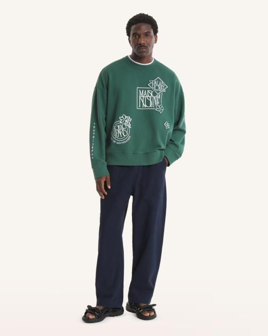 26SS 메종키츠네 스트레이트 팬츠 QM01109WW9102 0413 - MAISON KITSUNE