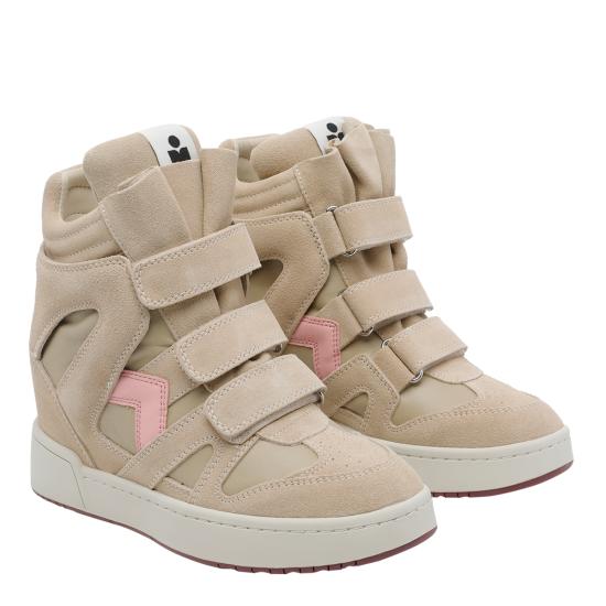 26SS 이자벨마랑 스니커즈 BK0010FA D1E02SBEBG Beige - ISABEL MARANT