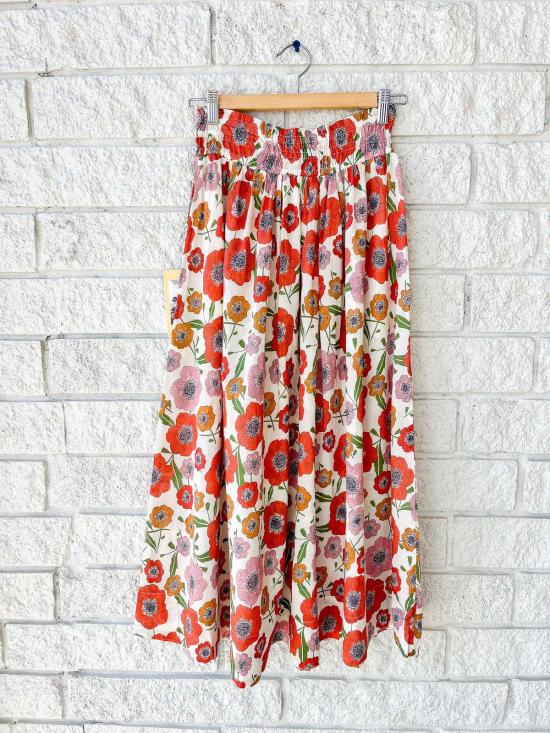  트로바타 롱 스커트 비앙카  포피 코스타 - TROVATA