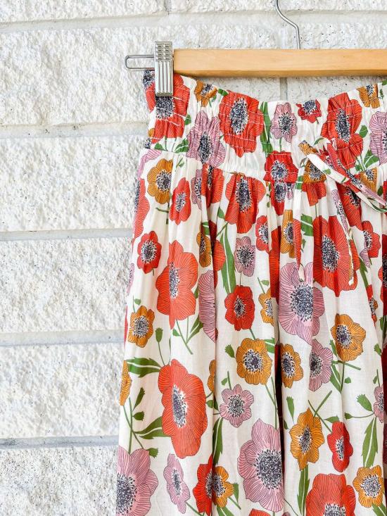  트로바타 롱 스커트 비앙카  포피 코스타 - TROVATA