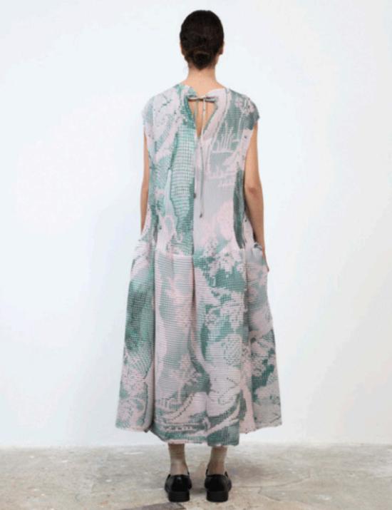  줄리아 호이어 롱 원피스 Julia Heuer 핸드플리츠 마야 드레스 - JULIA HEUER