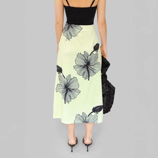  오페라 스포츠 롱 스커트 론 스커트 텐더 옐로우 - OPERA SPORT