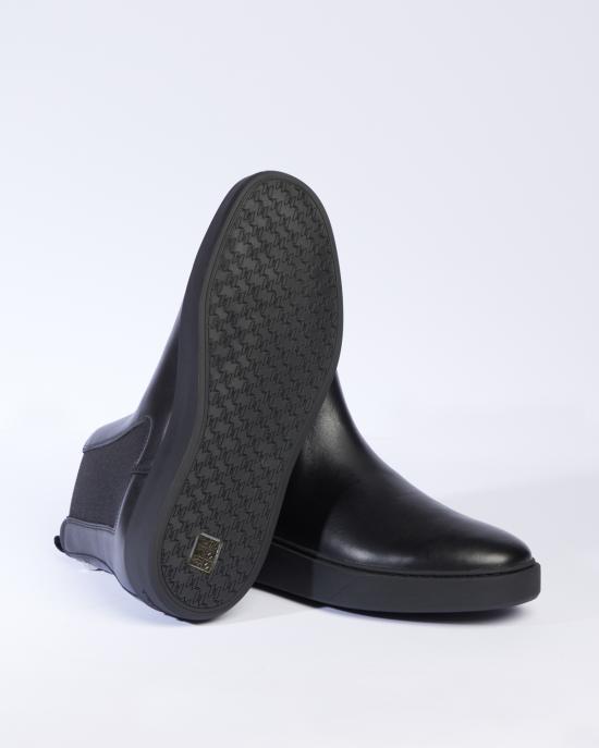  칼라거펠트 부츠 KL53340A 000 black leather NERO - KARL LAGERFELD