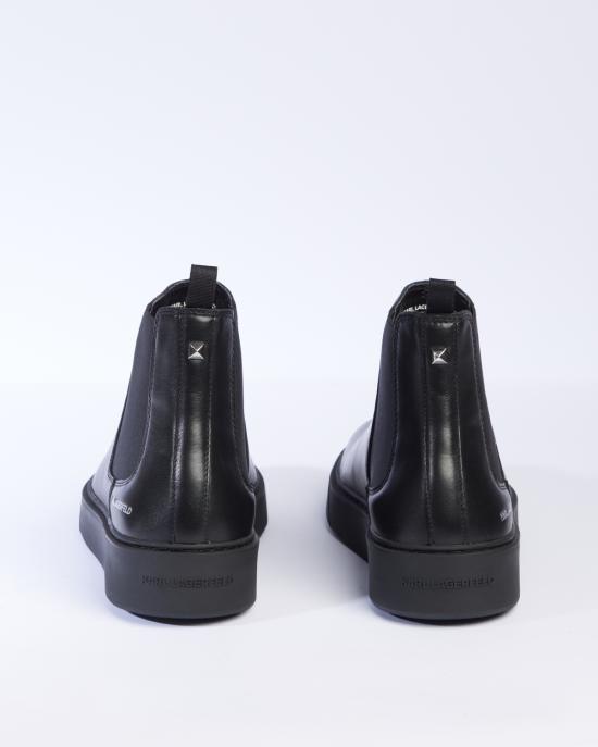  칼라거펠트 부츠 KL53340A 000 black leather NERO - KARL LAGERFELD