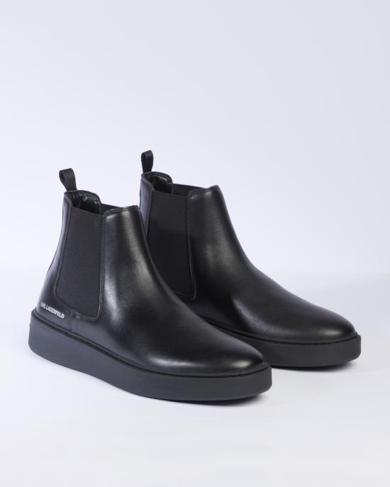  칼라거펠트 부츠 KL53340A 000 black leather NERO - KARL LAGERFELD