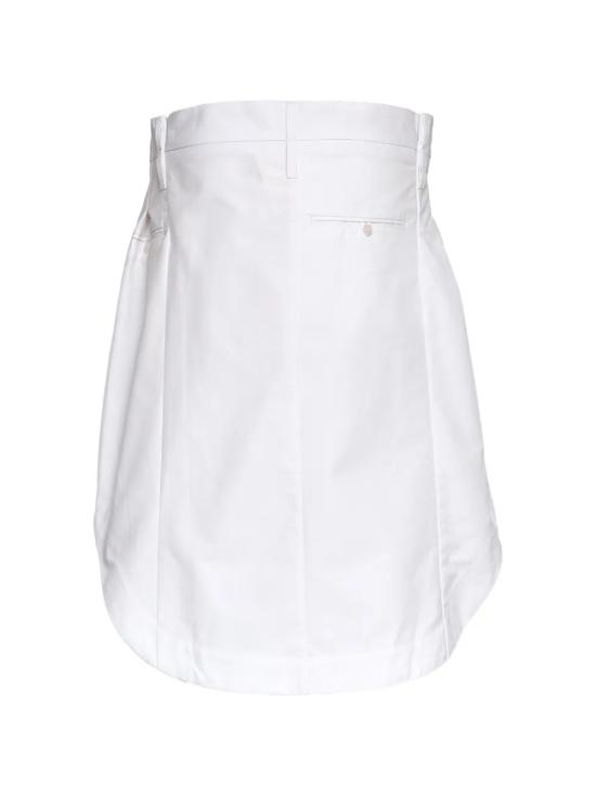 26SS 빅토리아 베컴 미디 스커트 1226WSK007287A1968 White - VICTORIA BECKHAM