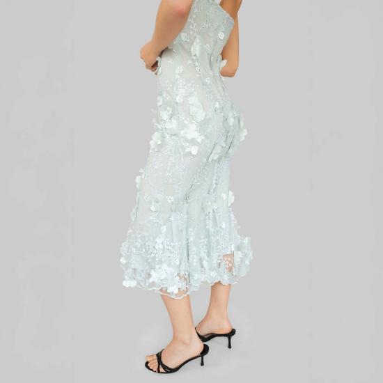  오페라 스포츠 롱 원피스 나야 드레스 블루 - OPERA SPORT