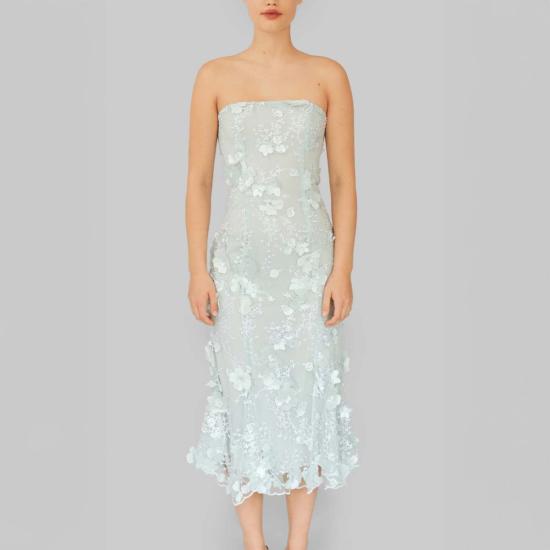  오페라 스포츠 롱 원피스 나야 드레스 블루 - OPERA SPORT